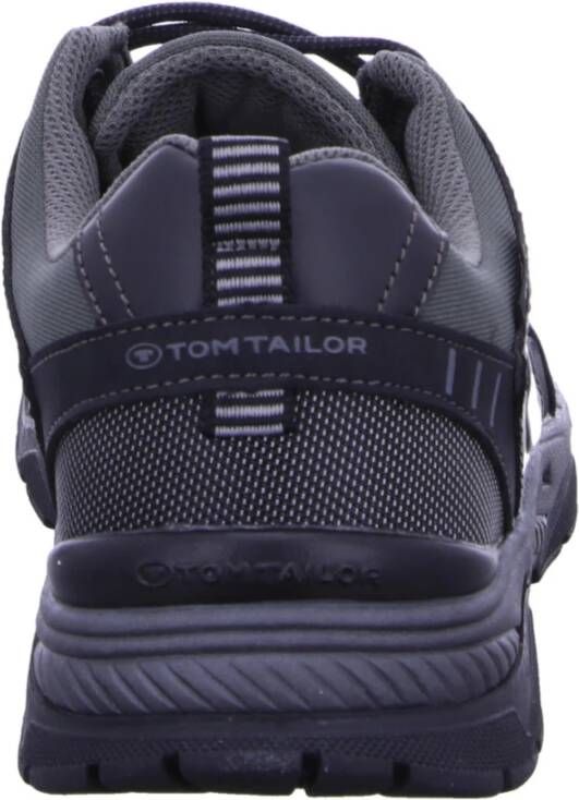 Tom Tailor Zwarte Sneakers met Zachte PU-zool
