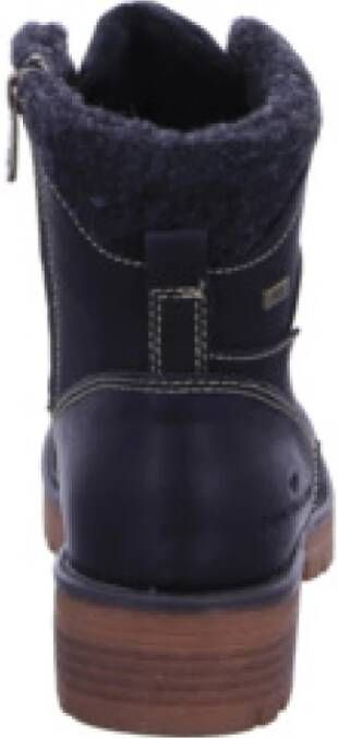 Tom Tailor Zwarte veterschoenen voor dames