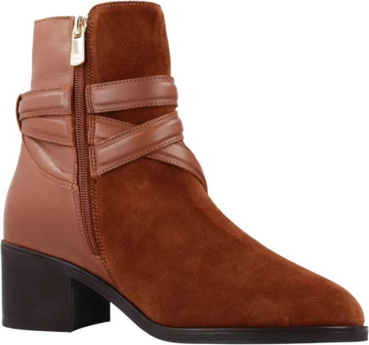Tommy Hilfiger Ankle Boots Brown Dames