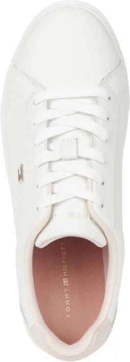 Tommy Hilfiger Beige Court Sneaker Dames Sneakers White Dames