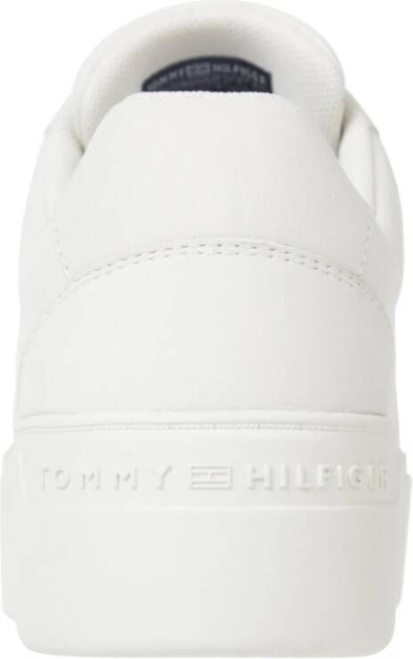 Tommy Hilfiger Beige Court Sneaker voor Vrouwen Beige Dames