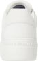 TOMMY HILFIGER Lage Sneakers Dames Platform Court Maat: 37 Materiaal: Leer Kleur: Beige - Thumbnail 8
