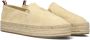 Tommy Hilfiger Beige Embroided Flatform Espadrilles Beige Dames - Thumbnail 8