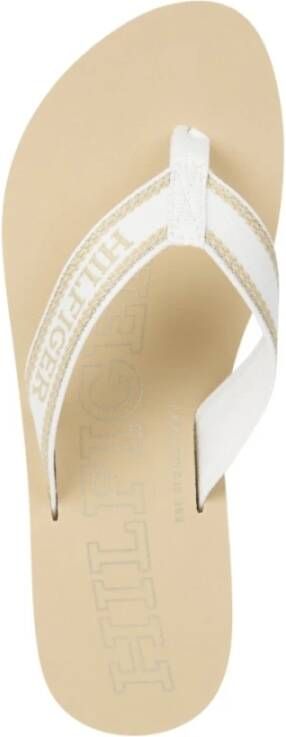 Tommy Hilfiger Beige Flip Flops Harvest Wheat Style Beige Dames