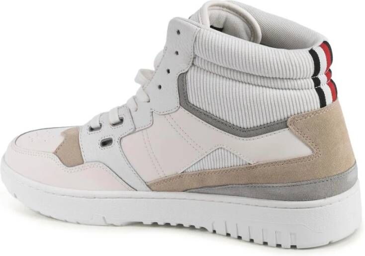 Tommy Hilfiger Beige High Top Sneakers