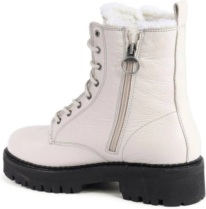Tommy Hilfiger Beige LaceUp Enkellaarzen