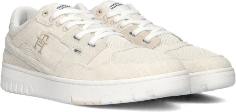 Tommy Hilfiger Beige Lage Street Sneakers Beige Heren