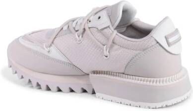 Tommy Hilfiger Beige Leren Sneaker