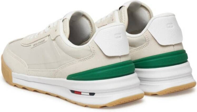 Tommy Hilfiger Leren Sneakers Logo met Patch