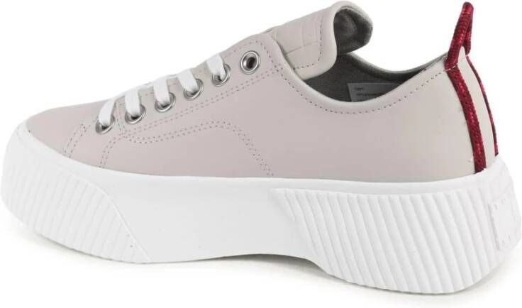 Tommy Hilfiger Beige Platform Sneakers