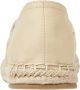 Tommy Hilfiger Beige Platte Espadrilles Oogst Tarwe Beige Dames - Thumbnail 4