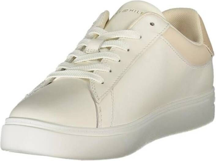 Tommy Hilfiger Beige Polyester Sneakers voor vrouwen