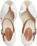 Tommy Hilfiger Highheel sandaaltjes BASIC OPENED TOE HIGH WEDGE zomerschoen sandaal keilhak met subtiele vlagborduursel - Thumbnail 5