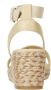 Tommy Hilfiger Beige Sleehak Sandalen met Zilveren Details Beige Dames - Thumbnail 32