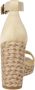 Tommy Hilfiger Beige Sleehak Sandalen met Zilveren Details Beige Dames - Thumbnail 27