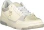 Tommy Hilfiger Sportieve Beige Vetersneakers met Contrastdetails Beige Heren - Thumbnail 4