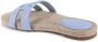 Tommy Hilfiger Blauwe Jute Espadrille Sandalen - Thumbnail 2