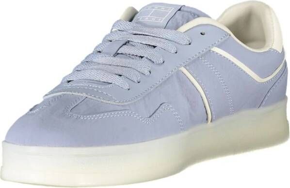 Tommy Hilfiger Blauwe Leren Dames Sneaker
