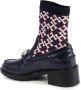 Tommy Hilfiger Blauwe Leren Enkellaarzen - Thumbnail 3