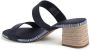 Tommy Hilfiger Blauwe Leren Sandaal met Gedetailleerd Ontwerp - Thumbnail 2