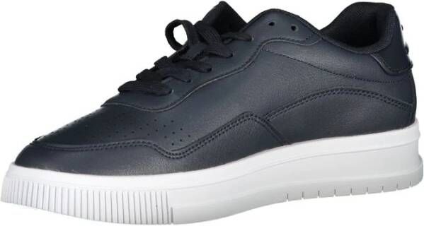 Tommy Hilfiger Blauwe leren sneaker