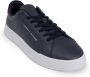 Tommy Hilfiger Plateausneakers TH COURT LEATHER GRAIN ESS vrijetijdsschoen halfschoen veterschoen met logo-opdruk - Thumbnail 8