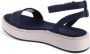 Tommy Hilfiger Sandalen LINEN FLATFORM zomerschoen sandaal plateauhak met verstelbare gesp - Thumbnail 4
