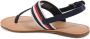 Tommy Hilfiger Sandalen FLAT SANDAL CORPORATE met strepen in tommy-kleuren - Thumbnail 6