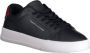 Tommy Hilfiger Plateausneakers TH COURT LEATHER GRAIN ESS vrijetijdsschoen halfschoen veterschoen met logo-opdruk - Thumbnail 10