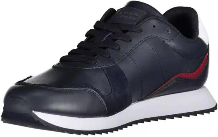 Tommy Hilfiger Blauwe Polyester Sneaker voor Mannen