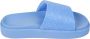 Tommy Hilfiger Blauwe Pool Slide Flip Flops Blue Dames - Thumbnail 4