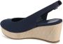 Tommy Hilfiger Sandaaltjes ICONIC ELBA SLING BACK WEDGE zomerschoen sandaal keilhak met jute bekleding - Thumbnail 6