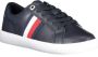 Tommy Hilfiger Sneakers ICON COURT LTH STRIPES veterschoenen vrijetijdsschoen lage schoen met gewatteerde schaprand - Thumbnail 5
