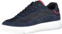 Tommy Hilfiger Lightweight Corporate Heren Sneakers Sport Casual Schoenen Navy Blauw FM0FM02661-DW5 - Thumbnail 8