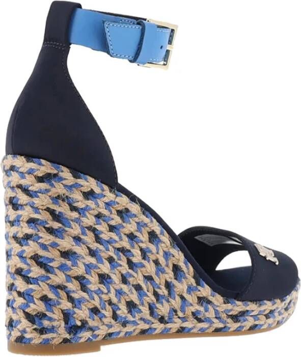 Tommy Hilfiger Blauwe Zomer Sandalen Blue Dames