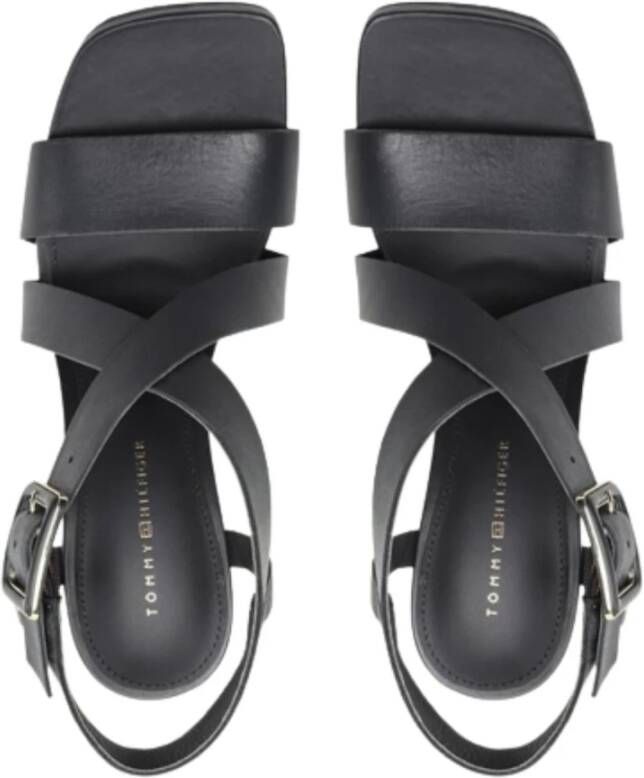 Tommy Hilfiger Blokhak sandaal Blue Dames
