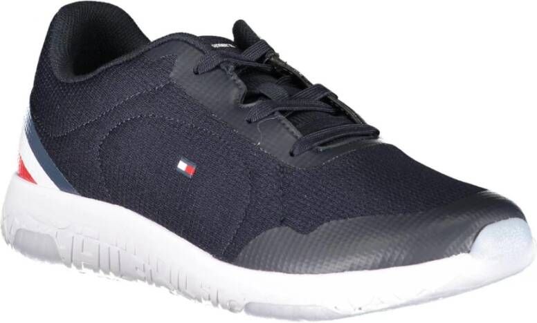 Tommy Hilfiger Blue Sneakers Blauw Heren