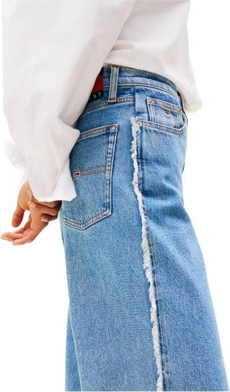 Tommy Hilfiger Bootcut Jeans met gerafelde afwerking