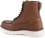 Tommy Hilfiger Veterschoenen Veterlaars Warme Voering Bruin - Thumbnail 4