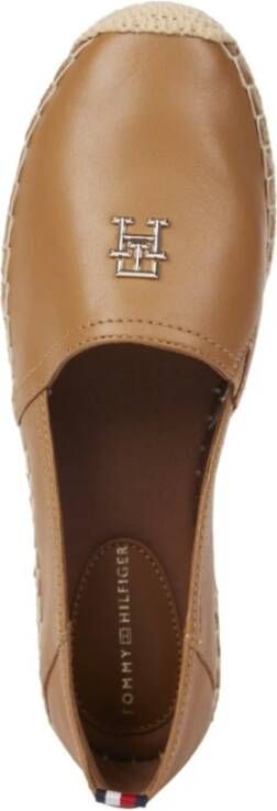 Tommy Hilfiger Bruine Espadrilles voor Vrouwen Brown Dames