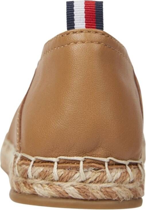 Tommy Hilfiger Bruine Espadrilles voor Vrouwen Brown Dames