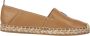 Tommy Hilfiger Espadrilles TH LEATHER FLAT ESPADRILLE Zomerschuh strand schoen loafer slipper met TH-logo - Thumbnail 6