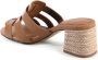 Tommy Hilfiger Slippers BLOCK MID HEEL LEATHER SANDAL - Thumbnail 4