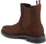 Tommy Hilfiger Bruine Leren Chelsea Boots Casual Stijl - Thumbnail 3
