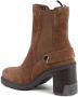 Bruin Tinten Outdoor High Heel Boot Enkellaarsjes Dames Bruin - Thumbnail 6