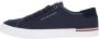Tommy Hilfiger Casual Sneakers Collectie in Katoenmix Blue Heren - Thumbnail 5