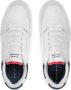 Tommy Hilfiger Sneakers TH BASKET CORE LTH MIX ESS met contrastafwerkingen vrijetijdsschoen lage schoen veterschoen - Thumbnail 4