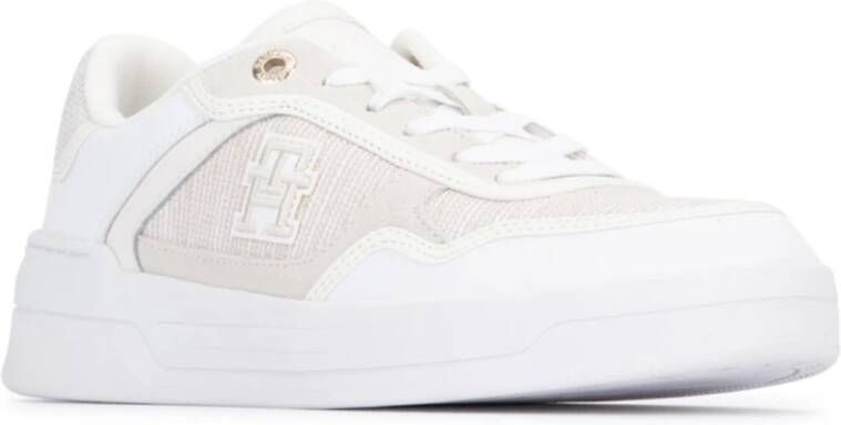 Tommy Hilfiger Casual Sneakers voor Dagelijks Gebruik White Dames