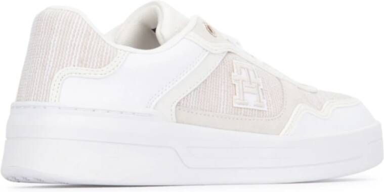 Tommy Hilfiger Casual Sneakers voor Dagelijks Gebruik White Dames