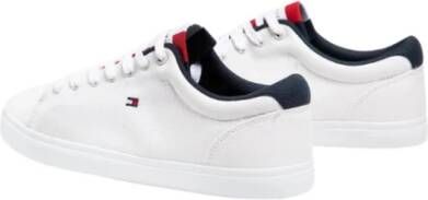 Tommy Hilfiger Chambray Vulcanized Sneakers White Heren